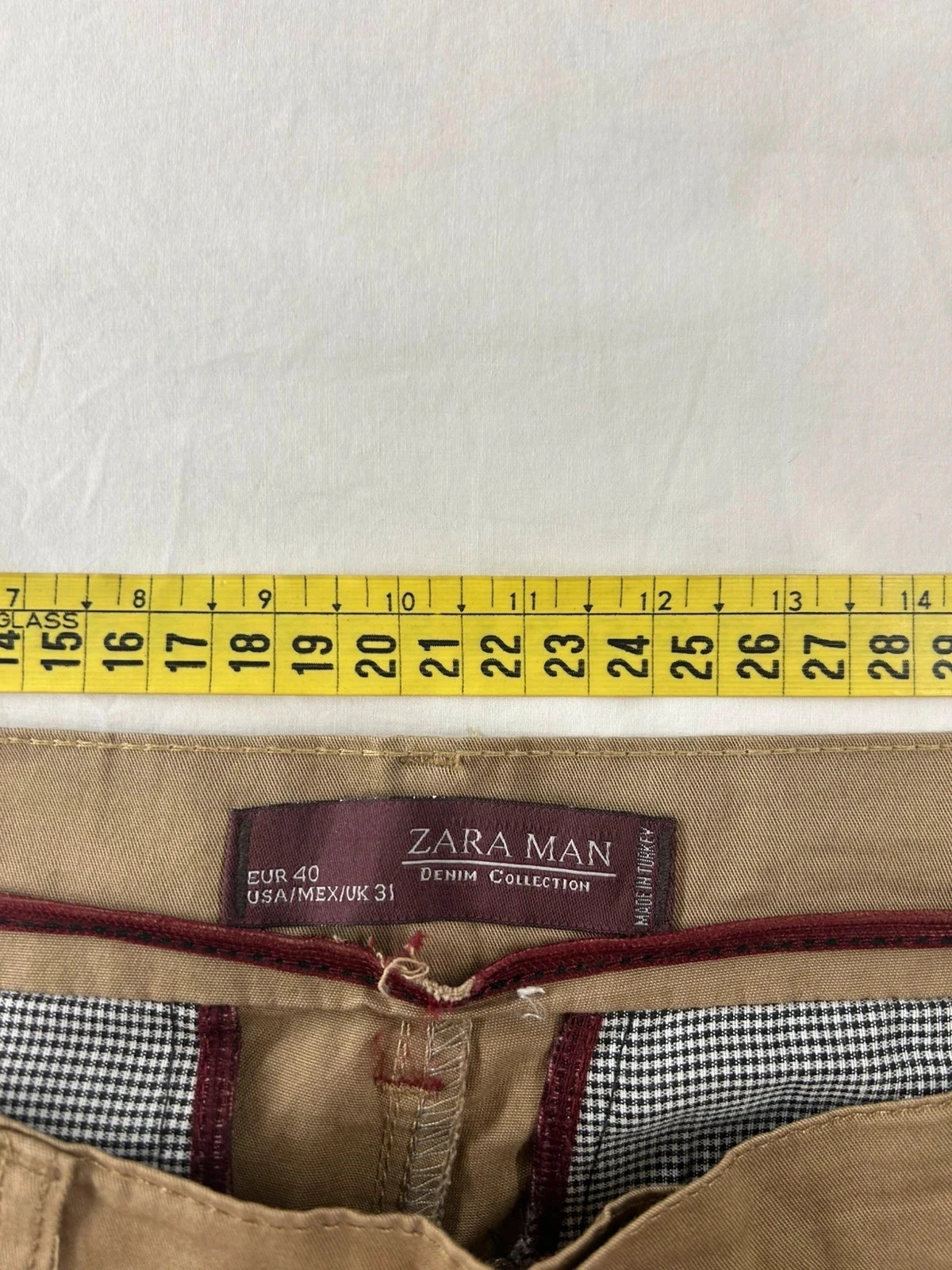 Brown beige Zara Man jeans – photo 8